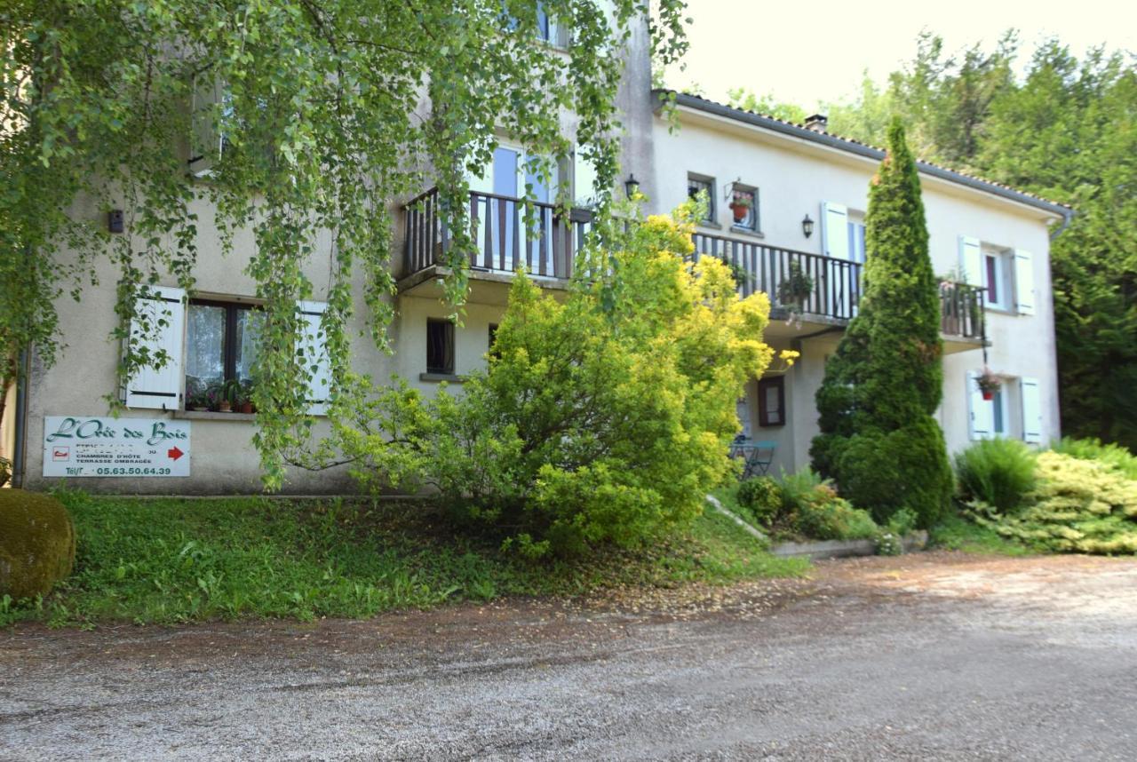 Chambres d'Hôtes L'Orée des Bois Lacrouzette Exterior foto